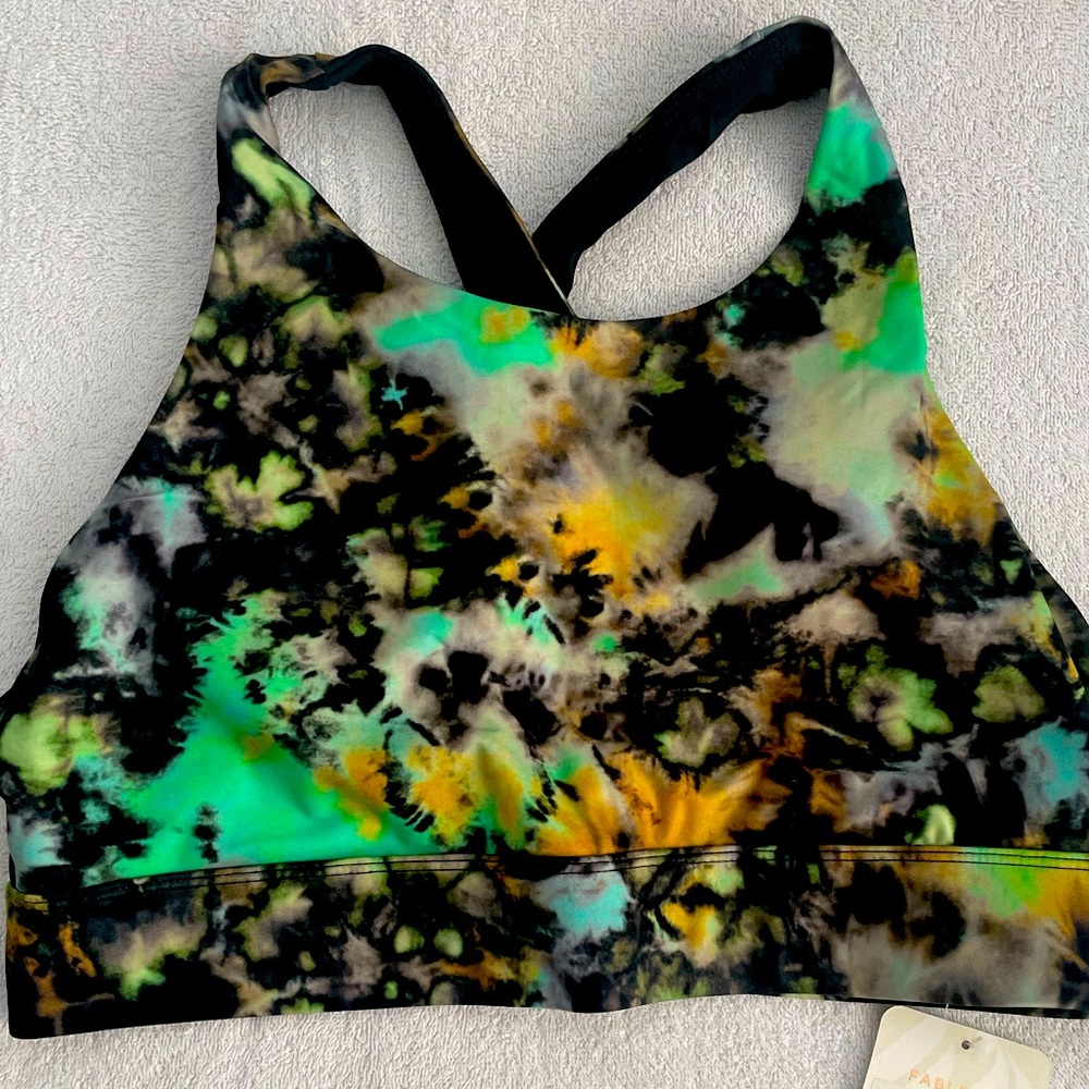 Fabletics, size L, no bounce high impact sports bra